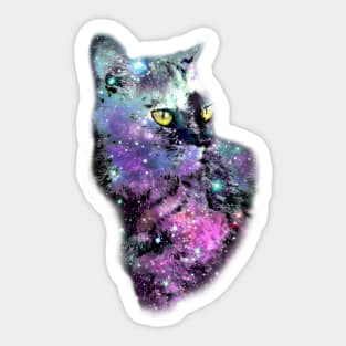 Space Cat Sticker